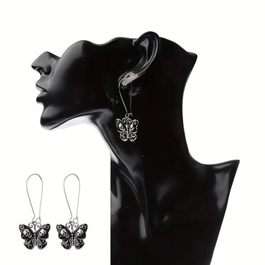 Gothic Butterfly Earrings